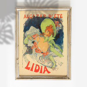 Poster an der Wand Alcazar Dete, Lidia