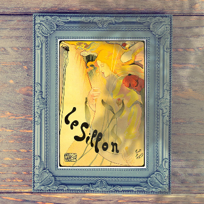 Poster an der Wand Le Sillon