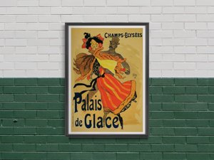 Poster an der Wand Palais de Glace