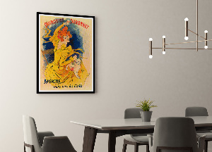 Poster an der Wand Quinquina Dubonnet Aperitif