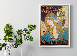 Poster an der Wand Prangs Ostern Veröffentlichungen