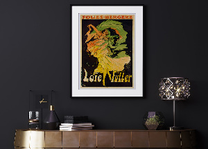 Poster an der Wand Folies Bergere, Loie Fuller