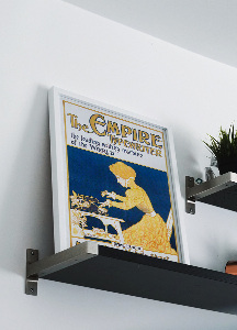 Poster an der Wand Die Empire Schreibmaschine