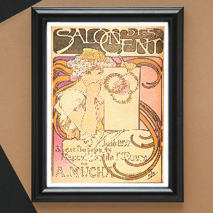 Plakat-Weinlese Salon des Cent