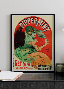 Plakat-Weinlese Pippermint