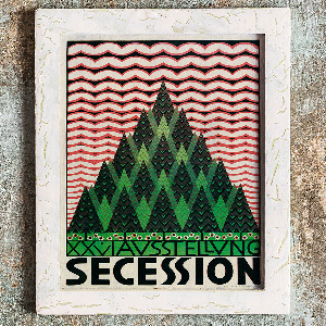 Plakat-Weinlese XXV Ausstellung Secession