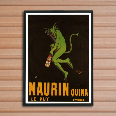 Plakat-Weinlese Maurin Quina Werbung