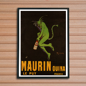 Plakat-Weinlese Maurin Quina Werbung