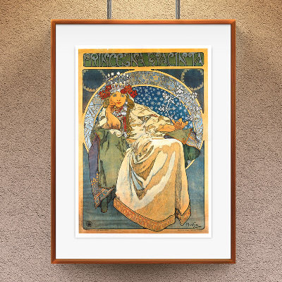 Retro-Poster Prinzessin Hyacinth
