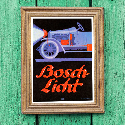 Retro-Poster Bosch Licht