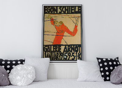 Retro-Poster Für Ausstellung in der Galerie Arnot