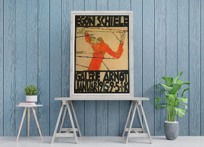 Retro-Poster Für Ausstellung in der Galerie Arnot