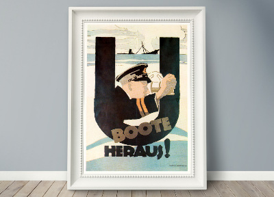 Retro-Poster U-Boote Out