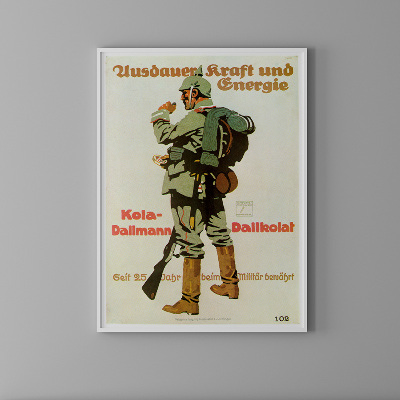 Weinleseplakat Kola Dallmann Dallkolat