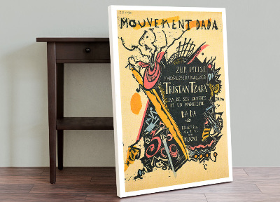 Weinleseplakat Mouvement Dada