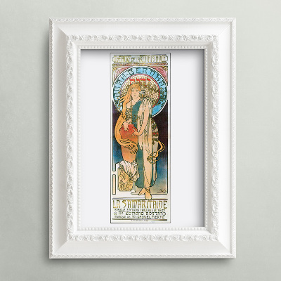 Weinleseplakat La Samaritaine Theater de la Renaissance