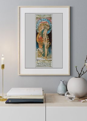Weinleseplakat La Samaritaine Theater de la Renaissance