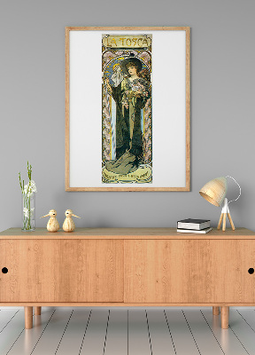 Weinleseplakat La Tosca