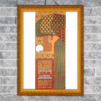 Weinleseplakat Wiener Sezession XIV Ausstellung