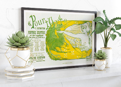 Poster an der Wand Gießen lart Ausstellung