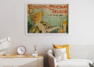 Poster an der Wand Kekse und Chocolat Delacre