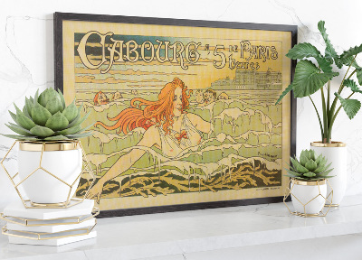 Poster an der Wand Cabourg eine 5 heures de Paris