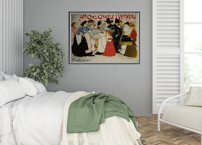 Poster an der Wand Affiches Charles Verneau, La Rue