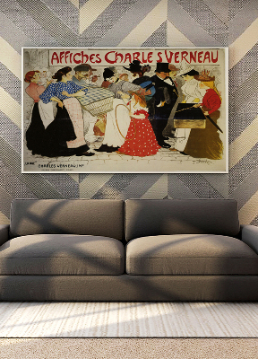 Poster an der Wand Affiches Charles Verneau, La Rue