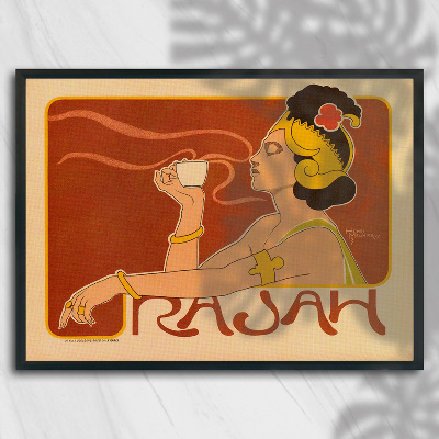 Poster an der Wand Rajah
