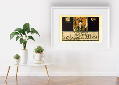 Plakat-Weinlese VII Internationale Kunstausstellung