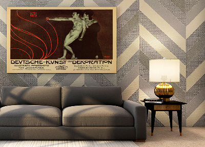 Plakat-Weinlese Deutsch Kunst und Dekoration