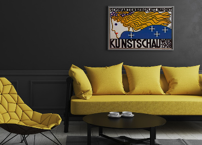 Retro-Poster Kunstschau Wien 1908