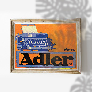 Retro-Poster Adler