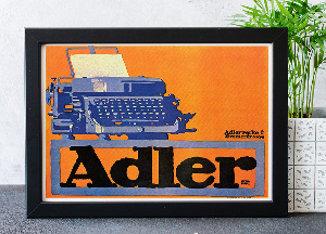 Retro-Poster Adler