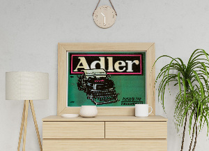 Retro-Poster Adler II