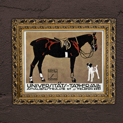 Retro-Poster Universitats Tattersall