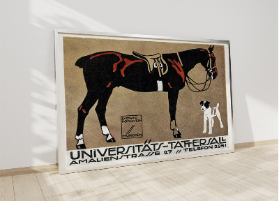 Retro-Poster Universitats Tattersall