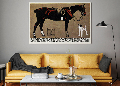 Retro-Poster Universitats Tattersall