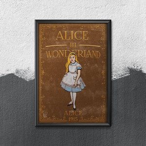 Poster Alice im Wunderland Alice