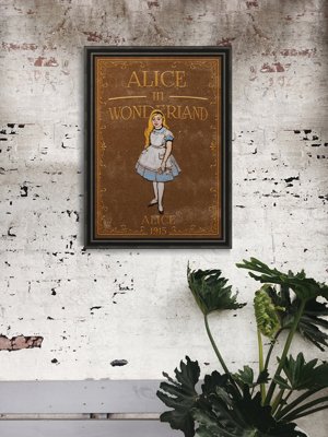 Poster Alice im Wunderland Alice