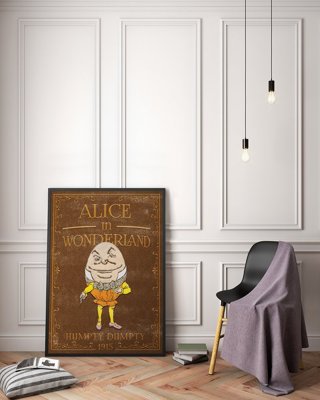 Poster Alice im Wunderland Humpty Dumpty