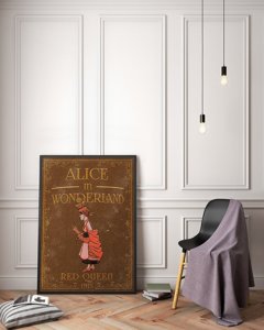 Poster Alice im Wunderland Die rote Königin