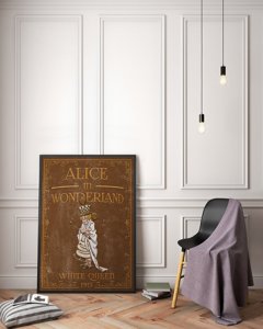 Poster Alice im Wunderland Weiße Königin