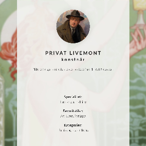 Wand poster Absinth Robette