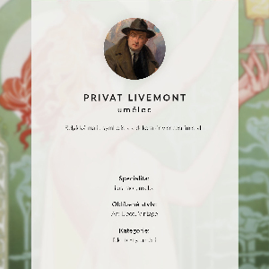 Wand poster Absinth Robette