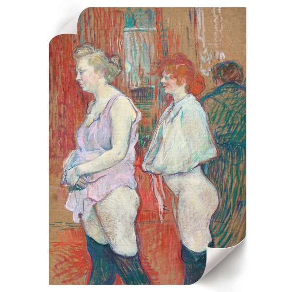 Poster kunstdruck Rue des Moulins