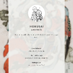 Kunstdruck poster Japanische Frau