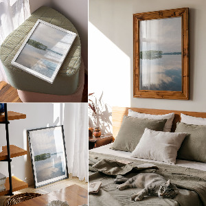 Poster leinwand Seelandschaft