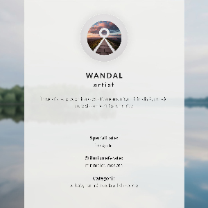 Poster leinwand Seelandschaft