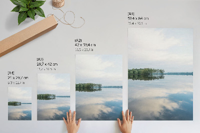 Poster leinwand Seelandschaft